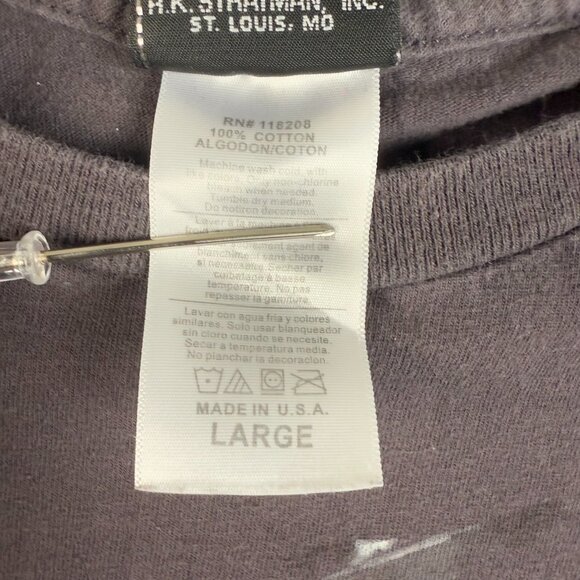 Harley Davidson Motorcycle Shirt Mens Large Short Sleeve I-57 Roadhouse Illinois - Picture 5 of 8